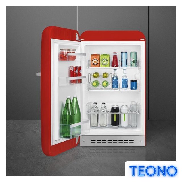 Однокамерный холодильник Smeg FAB10HLRD6 - Изображение №6 — Интернет-магазин Teono.by