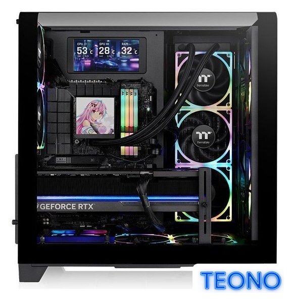 Корпус Thermaltake View 390 Air CA-11F-00M1WN-00 - Изображение №2 — Интернет-магазин Teono.by
