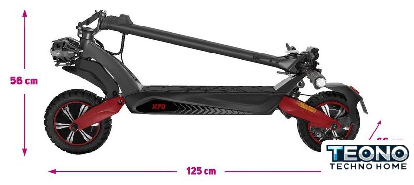 Электросамокат Sencor Scooter X70 - Изображение №6 — Интернет-магазин Teono.by