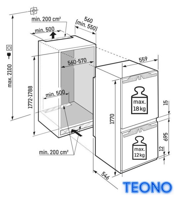 Холодильник Liebherr ICNd 5103 Pure NoFrost - Изображение №5 — Интернет-магазин Teono.by