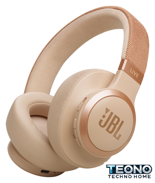 Наушники JBL Live 770NC (бежевый/золотистый) - Изображение №1 — Интернет-магазин Teono.by