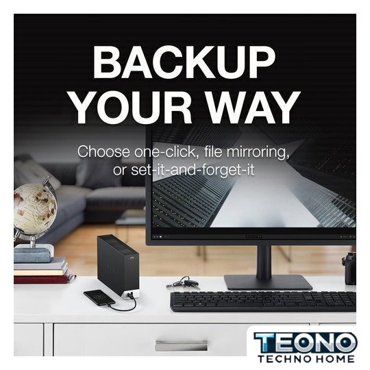 Внешний накопитель Seagate One Touch Desktop Hub STLC18000402 18TB - Изображение №4 — Интернет-магазин Teono.by