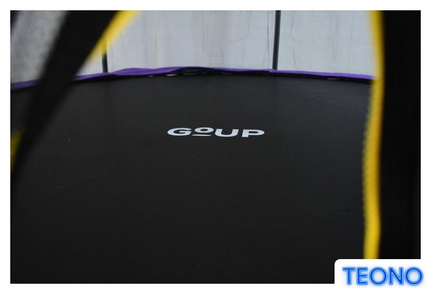 Батут GoUP Elite-D374 (с сеткой и лестницей, фиолетовый) - Изображение №9 — Интернет-магазин Teono.by