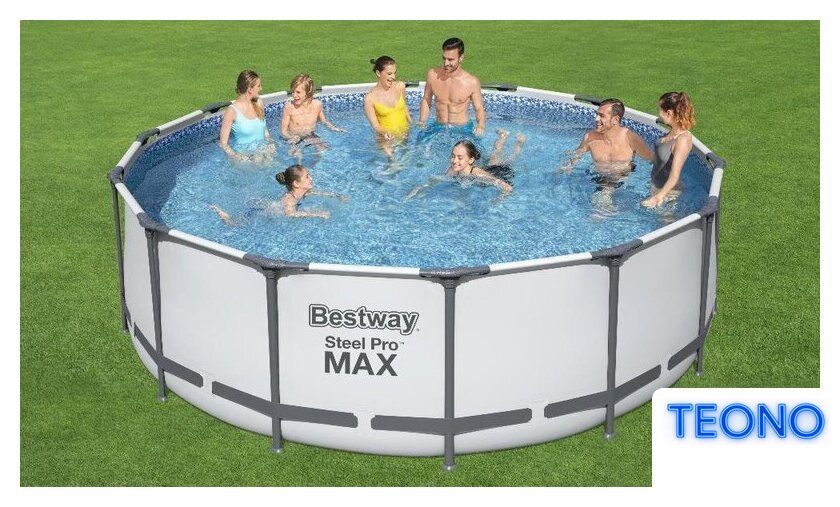 Каркасный бассейн Bestway Steel Pro Max 5612X (427x122) - Изображение №6 — Интернет-магазин Teono.by