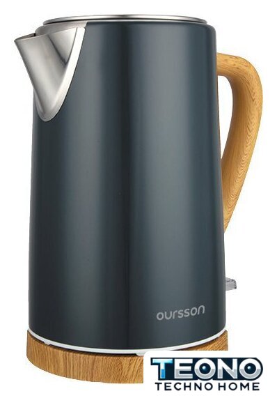 Электрический чайник Oursson EK1754MD/BL - Изображение №1 — Интернет-магазин Teono.by