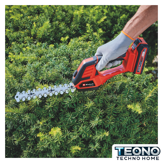 Кусторез + ножницы Einhell GE-CG 18/100 Li T-Solo 3410310 (без АКБ) - Изображение №9 — Интернет-магазин Teono.by