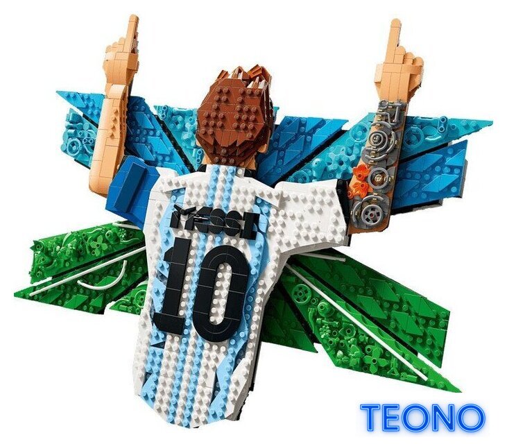 Конструктор LEGO Editions 43018 Лионель Месси — празднование гола - Изображение №3 — Интернет-магазин Teono.by