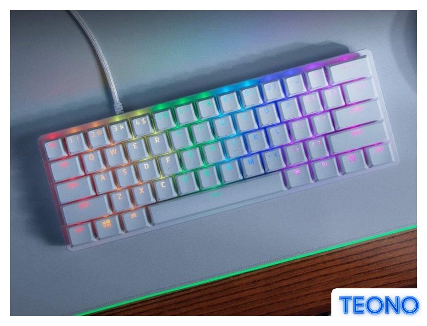 Клавиатура Razer Huntsman Mini Linear (белый) - Изображение №2 — Интернет-магазин Teono.by