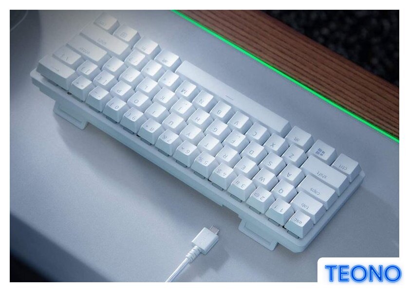 Клавиатура Razer Huntsman Mini Linear (белый) - Изображение №4 — Интернет-магазин Teono.by
