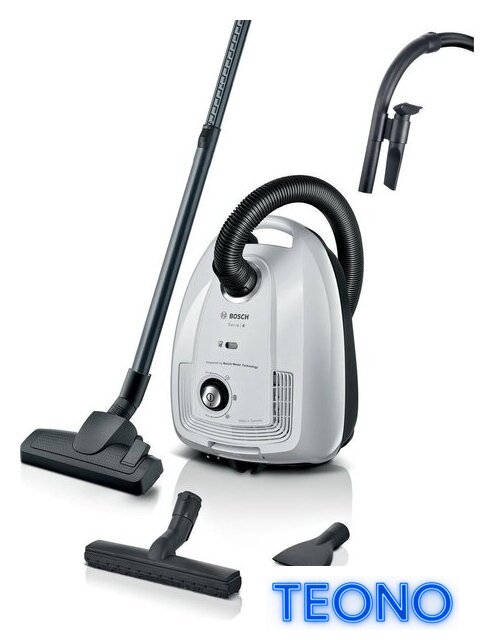 Пылесос Bosch Serie 4 BGL38WH3H - Изображение №1 — Интернет-магазин Teono.by