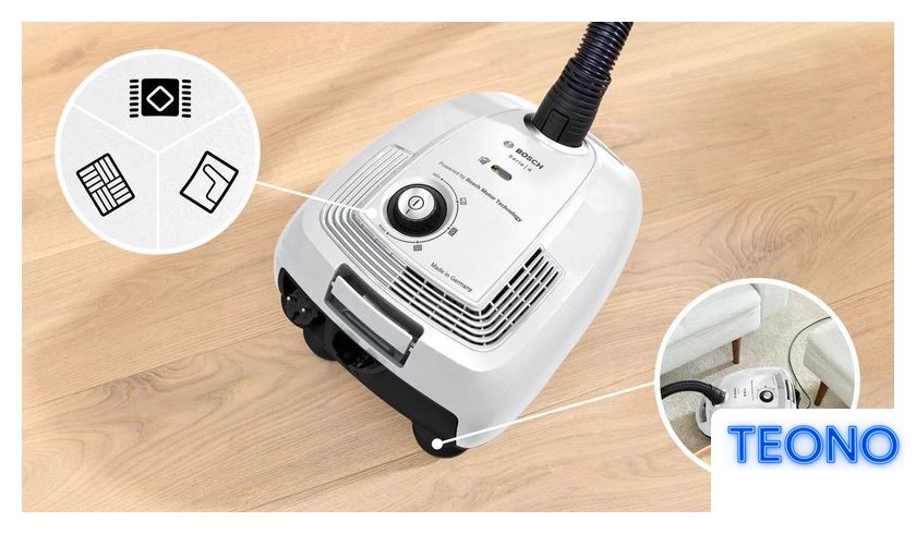 Пылесос Bosch Serie 4 BGL38WH3H - Изображение №3 — Интернет-магазин Teono.by