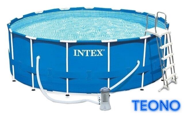 Каркасный бассейн Intex Metal Frame 28242NP (457x122) - Изображение №1 — Интернет-магазин Teono.by