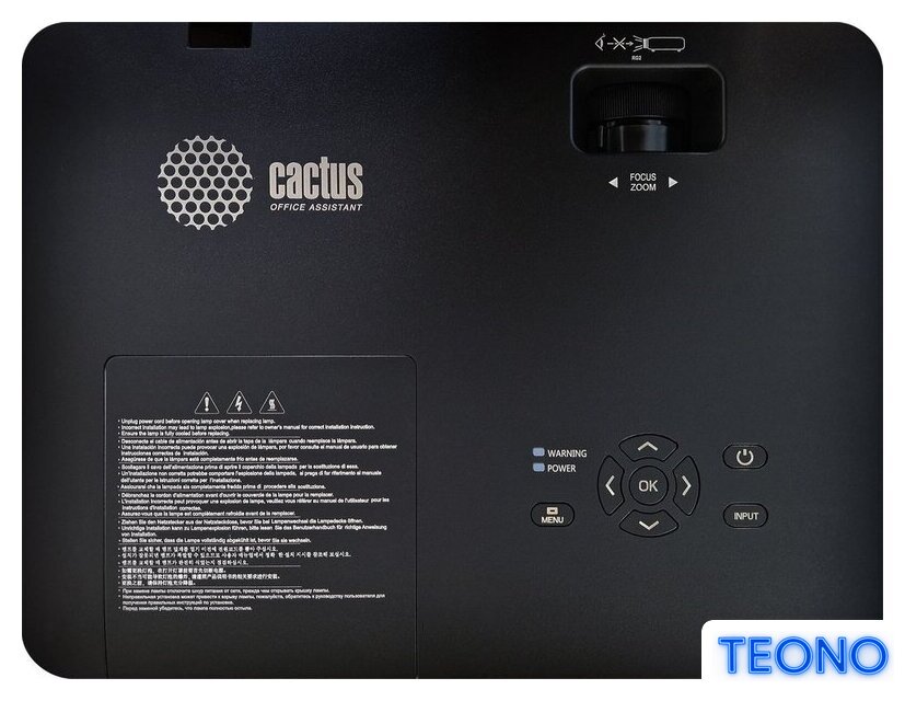 Проектор CACTUS CS-S3.B - Изображение №6 — Интернет-магазин Teono.by