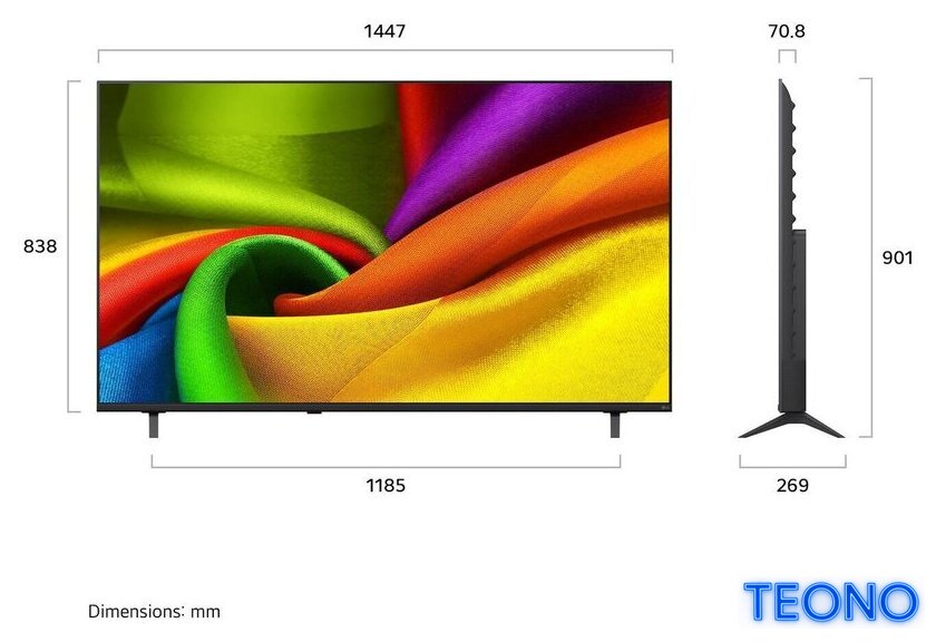 Телевизор LG NANO 4K UHD AI NU90 65NU900B6LA - Изображение №5 — Интернет-магазин Teono.by