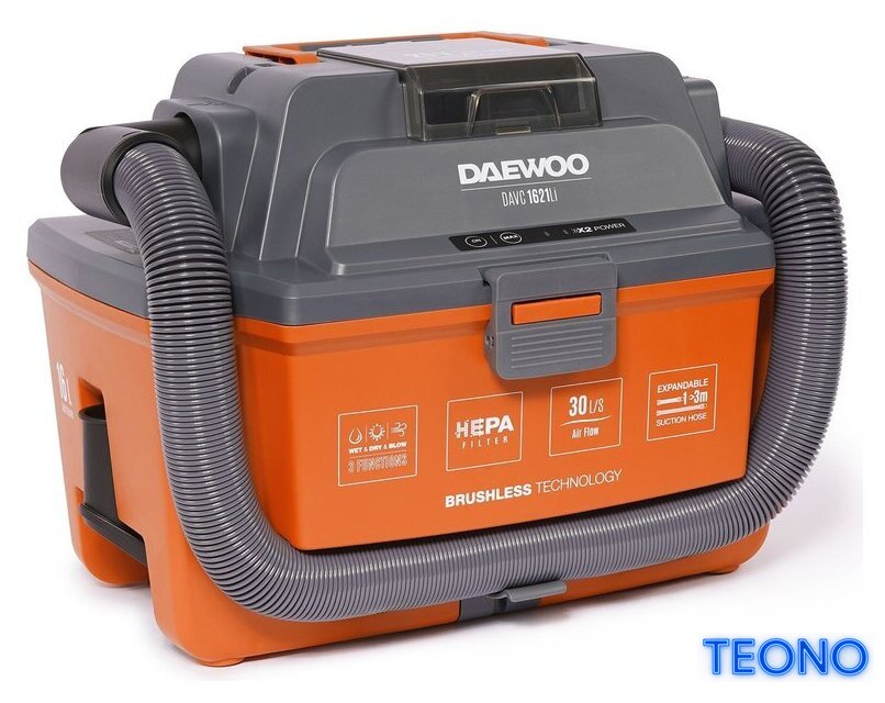 Пылесос Daewoo Power DAVC 1621Li - Изображение №4 — Интернет-магазин Teono.by