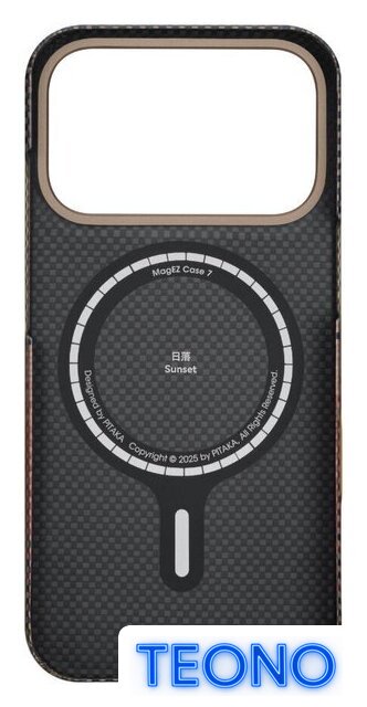 Чехол для телефона Pitaka Ultra-Slim для iPhone 17 Pro Max (Sunset) - Изображение №2 — Интернет-магазин Teono.by