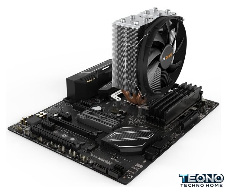 Кулер для процессора be quiet! Shadow Rock Slim 2 BK032 - Изображение №6 — Интернет-магазин Teono.by