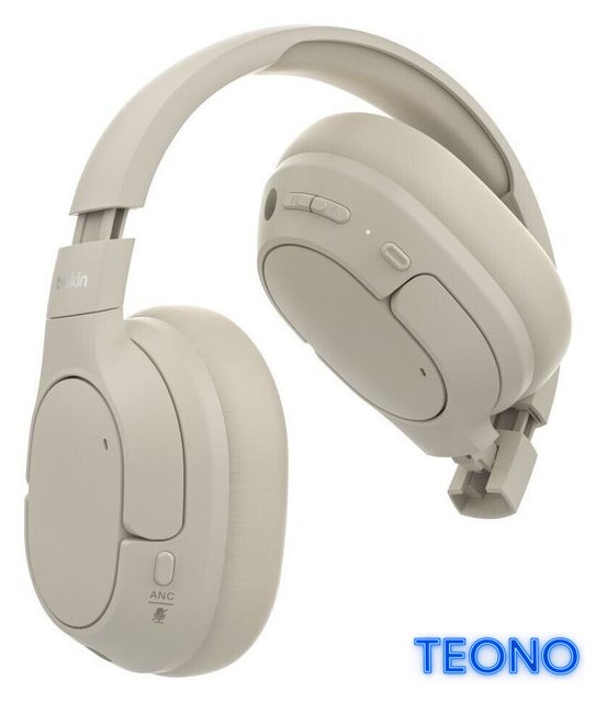 Наушники Belkin SoundForm Isolate (бежевый) - Изображение №4 — Интернет-магазин Teono.by