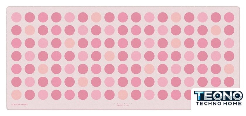Коврик для стола NuPhy Bokeh Deskmat Inca Rose (розовый) - Изображение №1 — Интернет-магазин Teono.by