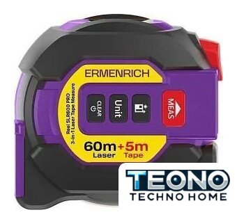 Лазерный дальномер Ermenrich Reel SLR600 PRO 86175 - Изображение №1 — Интернет-магазин Teono.by