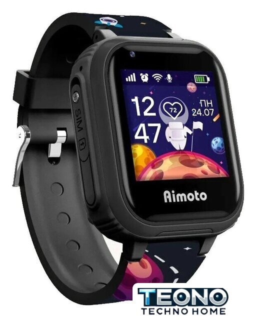 Детские умные часы Aimoto Pro 4G (космос) - Изображение №1 — Интернет-магазин Teono.by