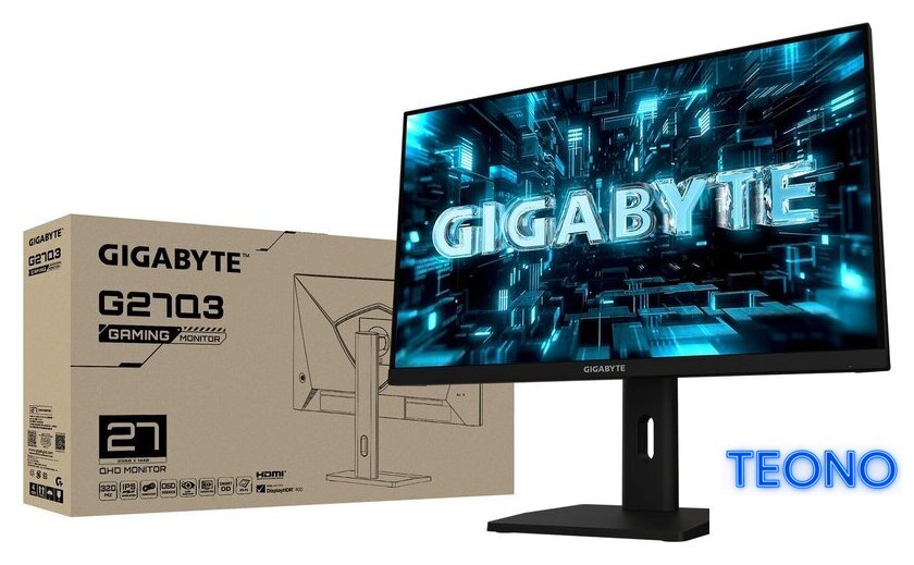 Игровой монитор Gigabyte G27Q3 - Изображение №8 — Интернет-магазин Teono.by