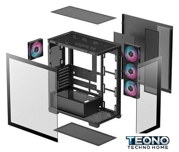 Корпус DeepCool CG580 4F R-CG580-4F-PL750D-R-1 - Изображение №14 — Интернет-магазин Teono.by