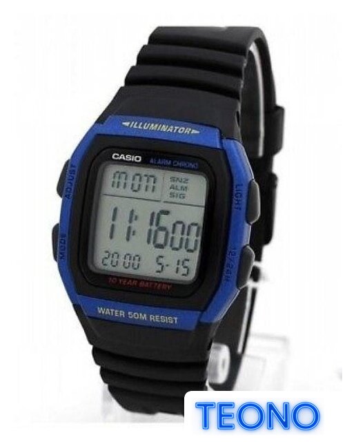 Наручные часы Casio W-96H-2A - Изображение №2 — Интернет-магазин Teono.by