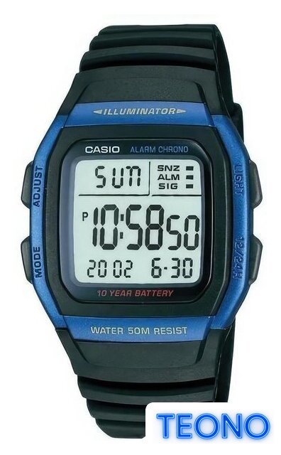 Наручные часы Casio W-96H-2A - Изображение №1 — Интернет-магазин Teono.by