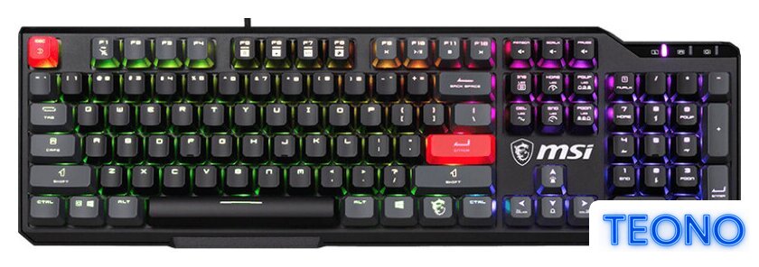 Клавиатура MSI Vigor GK41 Dusk - Изображение №1 — Интернет-магазин Teono.by