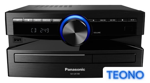 Музыкальный центр Panasonic SC-UX100EE-K - Изображение №3 — Интернет-магазин Teono.by