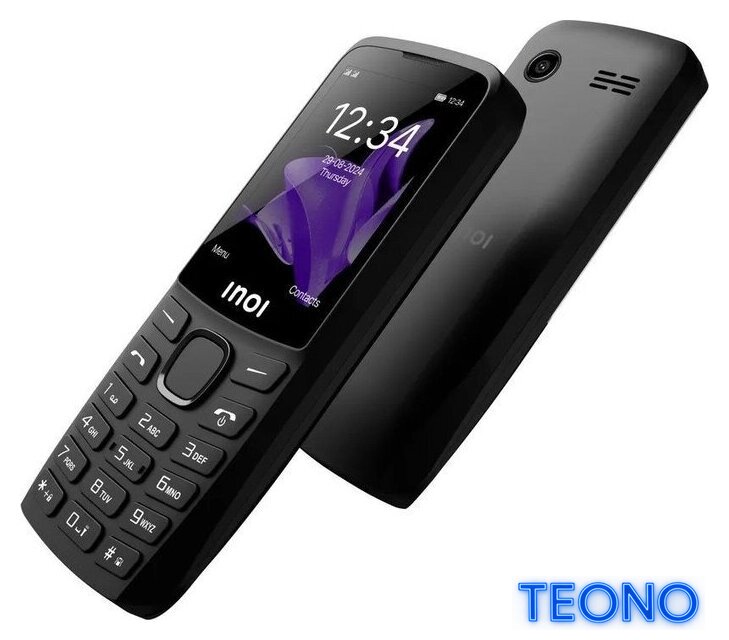 Кнопочный телефон Inoi 244 Modern Plus 4G (черный) - Изображение №12 — Интернет-магазин Teono.by
