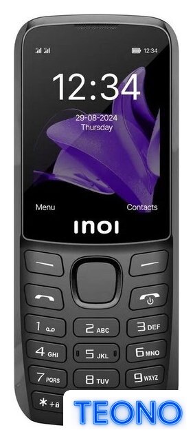 Кнопочный телефон Inoi 244 Modern Plus 4G (черный) - Изображение №10 — Интернет-магазин Teono.by
