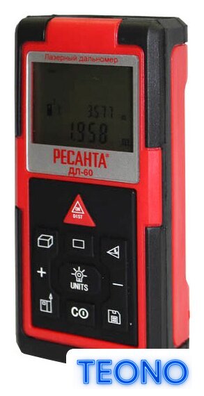 Лазерный дальномер Ресанта ДЛ-60 - Изображение №1 — Интернет-магазин Teono.by