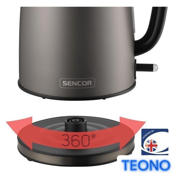 Электрический чайник Sencor SWK 1788BK - Изображение №3 — Интернет-магазин Teono.by