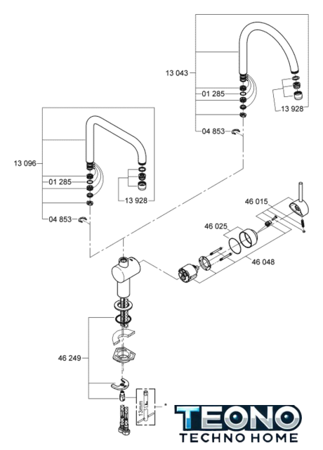 Смеситель Grohe Minta 32488000 - Изображение №3 — Интернет-магазин Teono.by