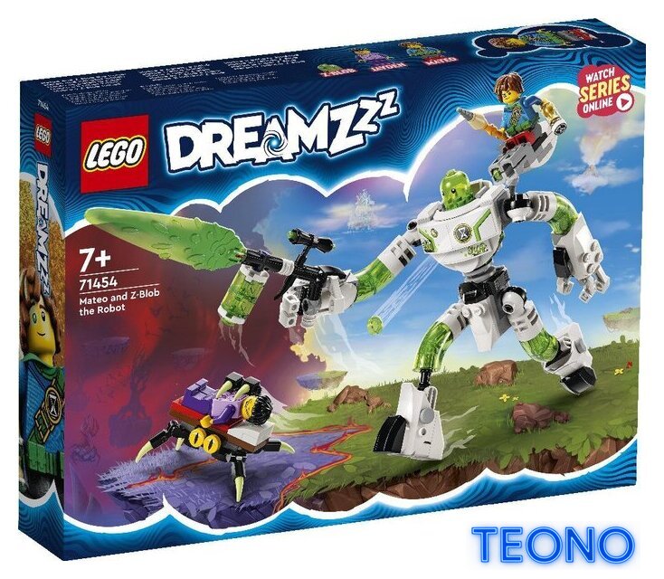 Конструктор LEGO DREAMZzz 71454 Матео и робот Z-Blob - Изображение №1 — Интернет-магазин Teono.by