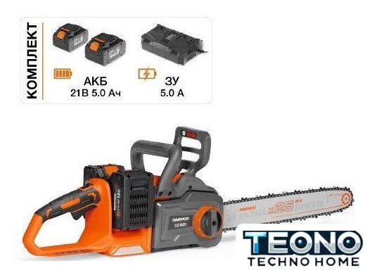 Аккумуляторная пила Daewoo Power DACS 1642Li Set (с 2-мя АКБ) - Изображение №1 — Интернет-магазин Teono.by