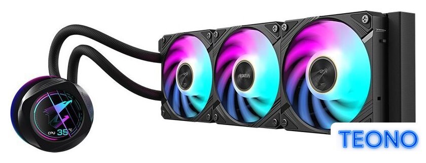 Система жидкостного охлаждения для процессора Gigabyte Aorus Waterforce X II 360 - Изображение №2 — Интернет-магазин Teono.by