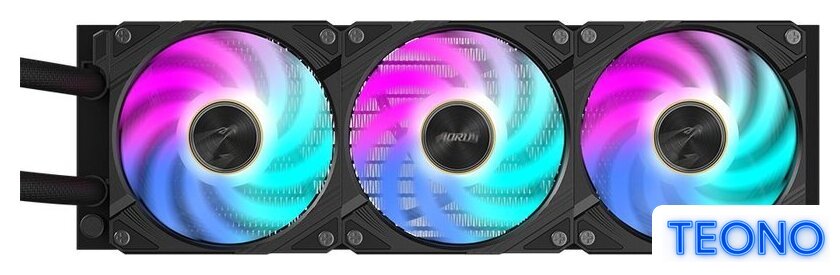 Система жидкостного охлаждения для процессора Gigabyte Aorus Waterforce X II 360 - Изображение №3 — Интернет-магазин Teono.by