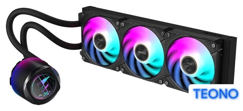 Система жидкостного охлаждения для процессора Gigabyte Aorus Waterforce X II 360 - Изображение №1 — Интернет-магазин Teono.by