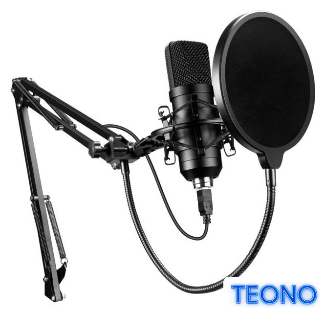 Проводной микрофон Оклик SM-700G - Изображение №1 — Интернет-магазин Teono.by