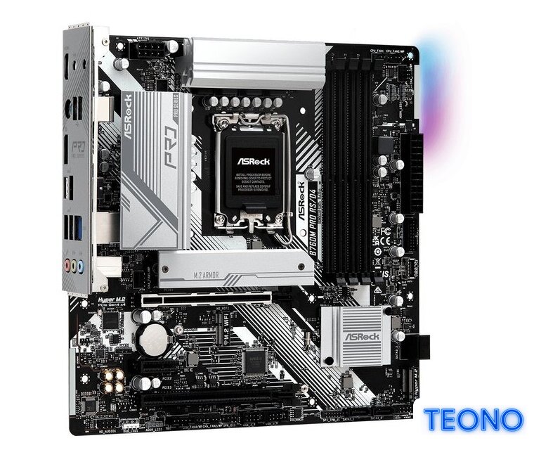 Материнская плата ASRock B760M Pro RS/D4 - Изображение №3 — Интернет-магазин Teono.by