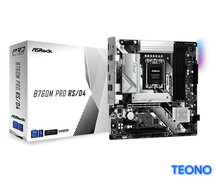 Материнская плата ASRock B760M Pro RS/D4 - Изображение №5 — Интернет-магазин Teono.by