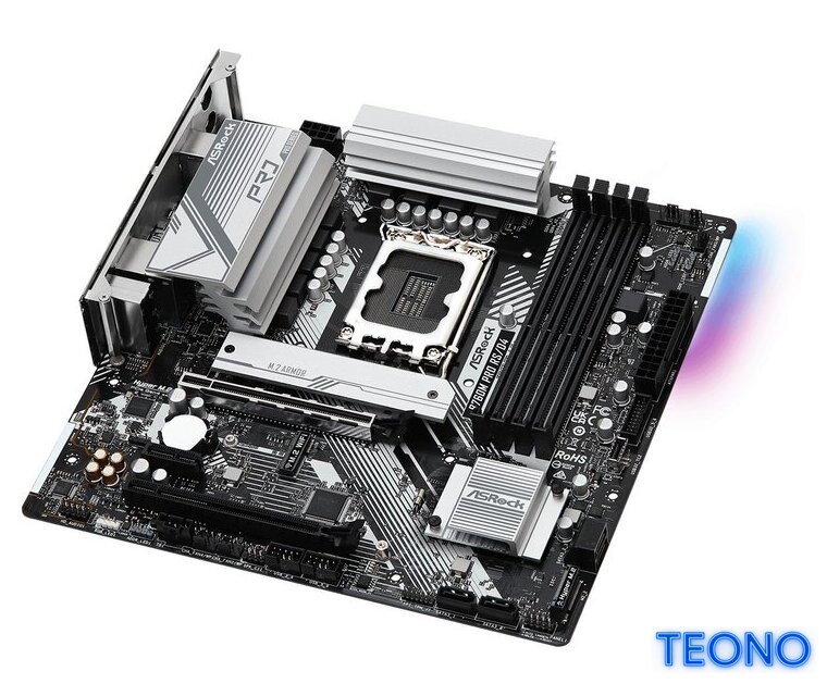 Материнская плата ASRock B760M Pro RS/D4 - Изображение №2 — Интернет-магазин Teono.by
