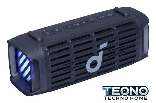 Беспроводная колонка Anker SoundCore Boom 3i (темно-синий) - Изображение №2 — Интернет-магазин Teono.by