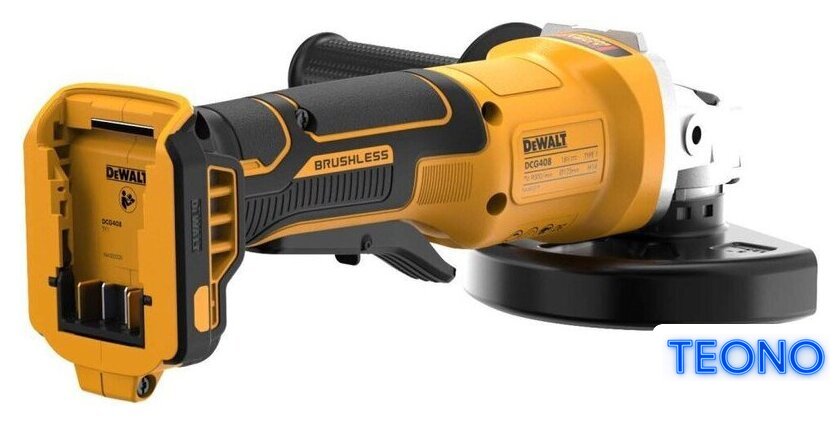 Угловая шлифмашина DeWalt DCG408N (без АКБ) - Изображение №7 — Интернет-магазин Teono.by