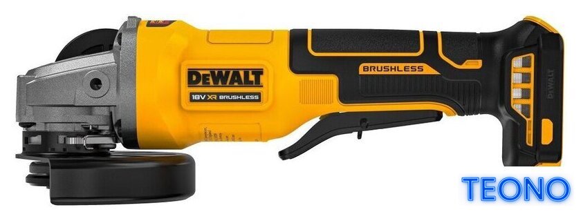 Угловая шлифмашина DeWalt DCG408N (без АКБ) - Изображение №2 — Интернет-магазин Teono.by