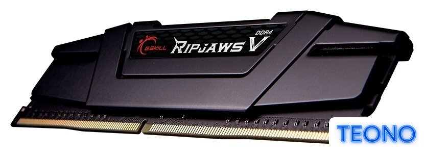 Оперативная память G.Skill Ripjaws V 16GB DDR4 PC4-25600 F4-3200C16S-16GVK - Изображение №2 — Интернет-магазин Teono.by
