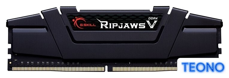 Оперативная память G.Skill Ripjaws V 16GB DDR4 PC4-25600 F4-3200C16S-16GVK - Изображение №1 — Интернет-магазин Teono.by